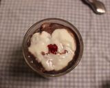 簡単　朝食☺　おさるのヨーグルトアート作り方12写真