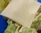 カレーカニカママヨサラダチーズトースト作り方4写真