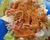 カレーカニカママヨサラダチーズトースト作り方7写真