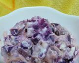 紫芋のカラメルヨーグルト和え作り方6写真