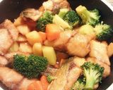 鯖の酢豚風☆作り方5写真