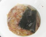 〈1月〉三種きのこの減塩みぞれ鍋柚子風味作り方1写真