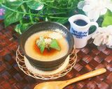 材料4つお鍋で簡単♡蒸しきな粉プリン作り方6写真