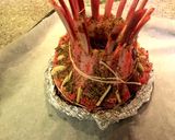 ラム肉のクラウン焼き～ハーブガーリック～作り方4写真