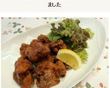 簡単！！鶏の唐揚げ～竜田揚げ風～作り方6写真