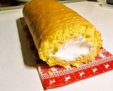 甘栗で作る＊モンブランロールケーキ♪作り方9写真