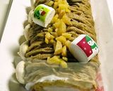 甘栗で作る＊モンブランロールケーキ♪作り方12写真