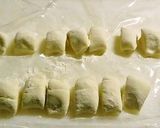 残ったとり皮で*皮から手作りギョーザ♪作り方4写真