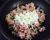 ピリ辛肉味噌どんぶり作り方3写真