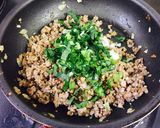 ピリ辛肉味噌どんぶり作り方5写真
