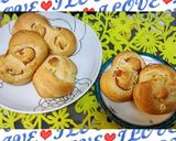 HBから→チーズ➕胡桃➕コーンぱん♥作り方8写真
