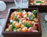 シャキシャキ！ワサビ菜のバラ寿司作り方7写真