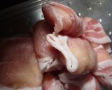 豚肉マッシュポテトチーズのクリームソース作り方4写真