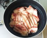 簡単！豚バラ肉とさつまいもの甘辛煮作り方5写真