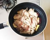 簡単！豚バラ肉とさつまいもの甘辛煮作り方6写真