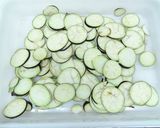 野菜乾燥機で干しなす作り作り方1写真
