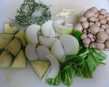 スキレット♫鶏肉と野菜のぎゅうぎゅう焼き作り方3写真