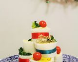 1歳のお誕生日☆離乳食のケーキタワー作り方9写真
