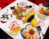 お正月に☆ジョージおせちキャラプレート作り方5写真