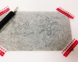 お正月に☆ジョージおせちキャラプレート作り方6写真