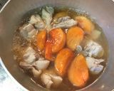 柿の甘みが美味しい鶏肉と柿の炊いたん作り方6写真