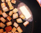 クルトン(^○^)簡単。サラダにぴったり作り方4写真