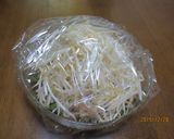 *小松菜ともやしを麺つゆで!簡単和え☆作り方2写真