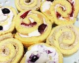 1枚の生地で色々ロールケーキ♡すぐ簡単作り方11写真