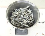 ハイスピードミルで干しいわしの粉砕比較作り方2写真