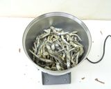 ハイスピードミルで干しいわしの粉砕比較作り方6写真