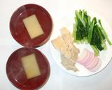 簡単お雑煮♪しょうゆ味お正月のおもてなし作り方4写真
