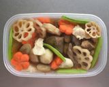 レンジで簡単おせち☆お煮しめ（筑前煮）。作り方20写真