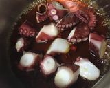 簡単おせち♡たこのピリ辛うま〜煮♡作り方2写真