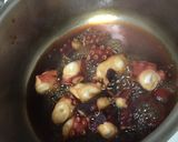 簡単おせち♡たこのピリ辛うま〜煮♡作り方3写真