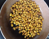水煮なしで簡単！炒り大豆の煮豆☆作り方4写真