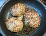 玉ねぎたっぷり！豚肉ハンバーグ作り方7写真