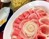 ハムと大根の薔薇サラダ作り方5写真