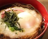 年越しそばにも！温玉とろろそば作り方3写真