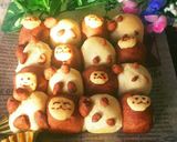 HBで♡ゆく年くる年お正月3Dちぎりパン作り方14写真