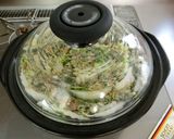 白菜の重ね鍋　～餃子風～作り方5写真