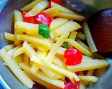 お弁当にも簡単♪ジャガイモのカレー酢和え作り方4写真