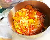 紅白柚香なます 柿入り華やか☆おせちに作り方6写真