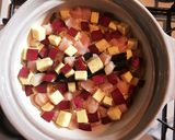 土鍋で炊き込みご飯☆さつまいもご飯作り方4写真