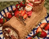 卵不使用ロールケーキ！黒ブッシュドノエル作り方36写真