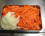 牛すじ肉のプロフ作り方5写真