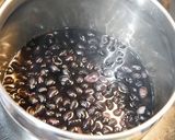 簡単お節！黒豆(南部鉄鍋)作り方2写真
