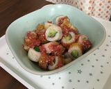お正月にも★ちくわ梅きゅう作り方3写真