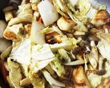 簡単♪鶏胸肉と白菜の味噌炒め★作り方6写真