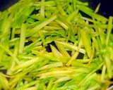 ブロッコリー 芯 美味しいキンピラ風作り方1写真
