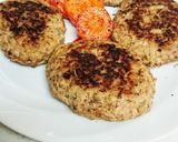 卵なし♪簡単ハンバーグ♪《幼児食》作り方10写真